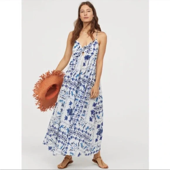 hi low floral maxi dress Busbee Floral Abelia Hi-Low Maxi Wrap Dress EMERALD-MULTI / L by Sugarlips